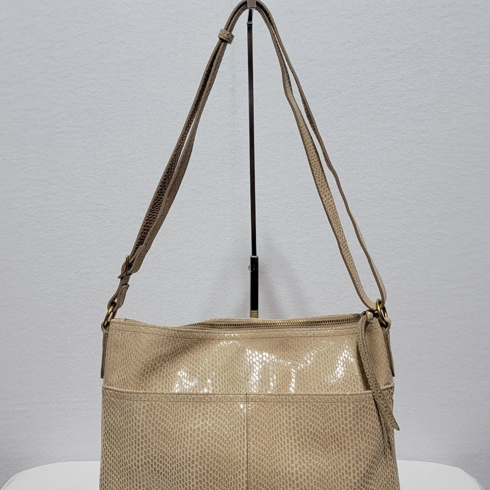 MARGOT New York‎ Tan Shoulder/Crossbody Bag